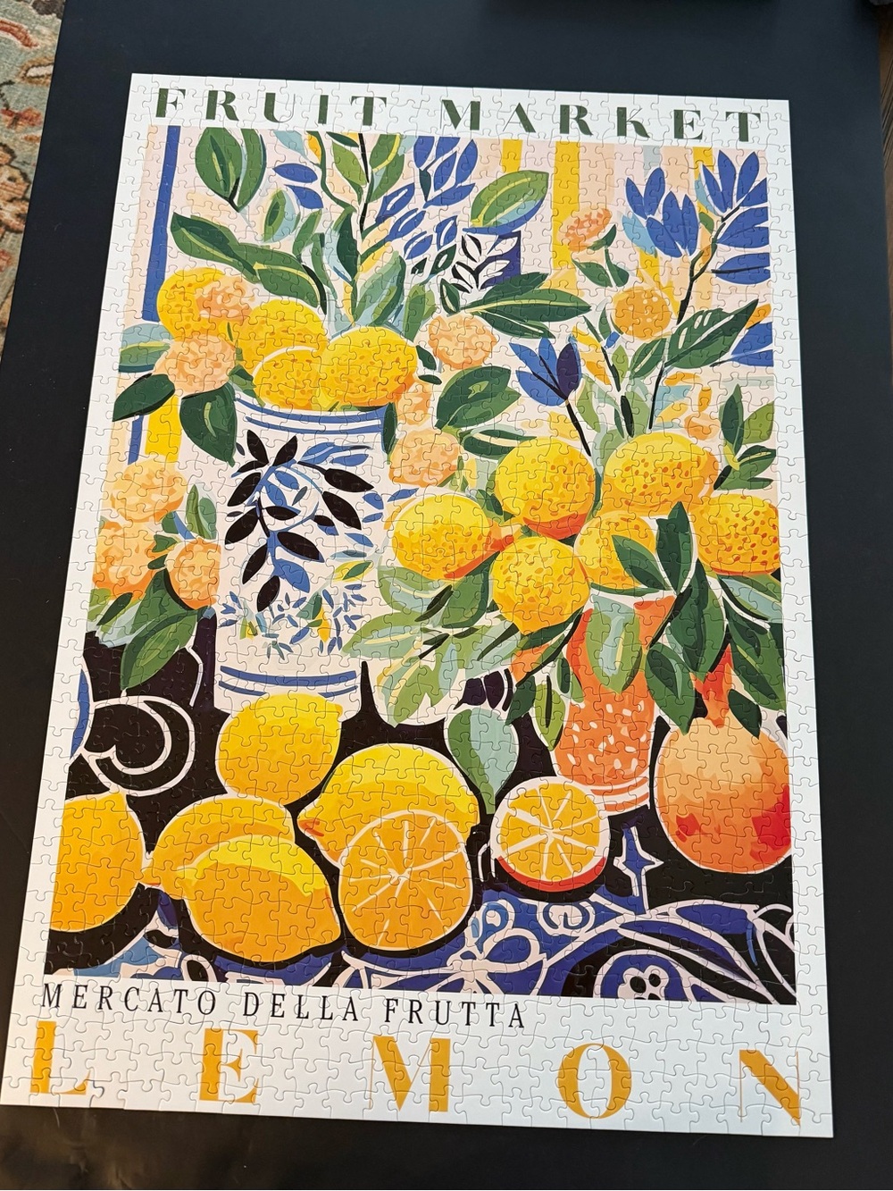 Werkshoppe Lemon Market 1000-Piece Puzzle - Picture 3 of 3